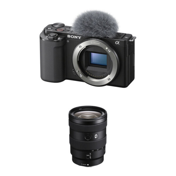 Sony ZV-E10 Mirrorless Camera with 16-55mm f/2.8 Lens Kit (Black)