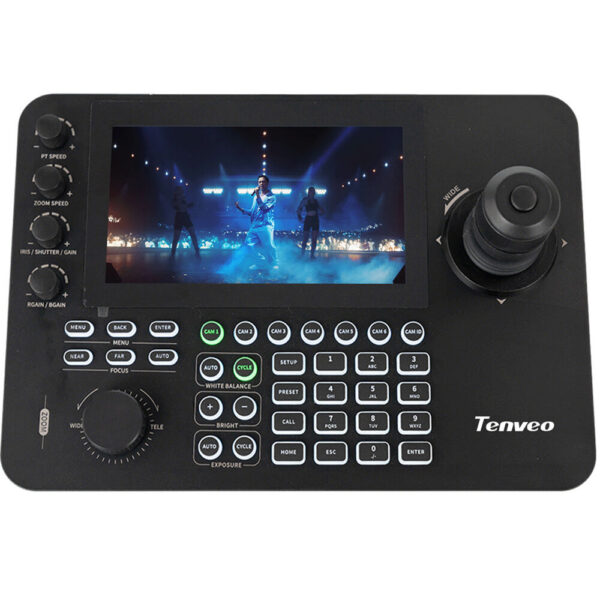 Tenveo All-in-One UHD 4K SDI/HDMI/IP/NDI PTZ 2-Camera Kit with Joystick Controller view 6