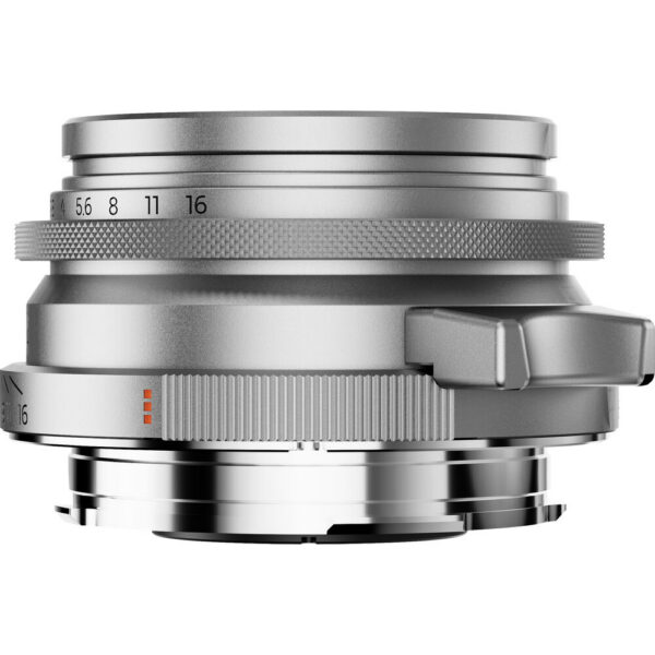 Thypoch Ksana 35mm f/2 ASPH Lens with Lens Hood (Leica M, Silver) view 4