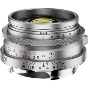 Thypoch Ksana 35mm f/2 ASPH Lens with Lens Hood (Leica M, Silver)