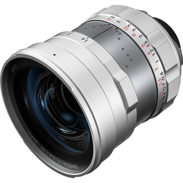 Thypoch Simera 21mm f/1.4 Lens (Leica M, Silver) view 5
