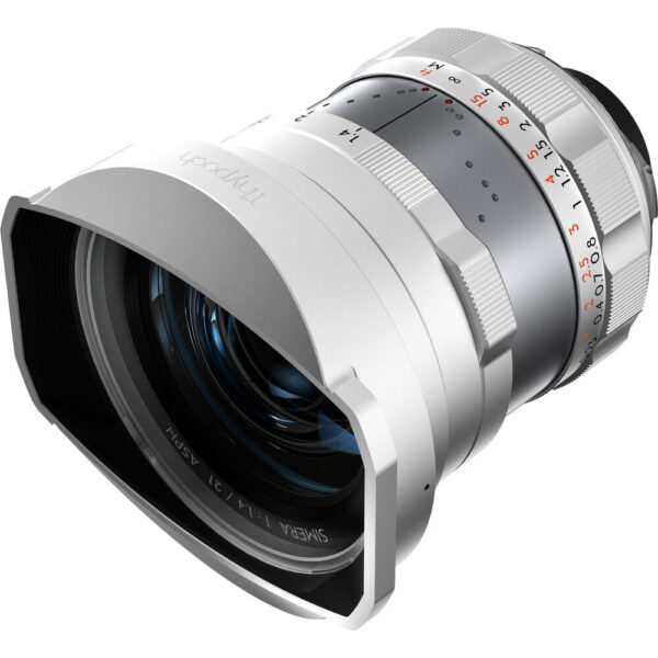 Thypoch Simera 21mm f/1.4 Lens (Leica M, Silver) view 6