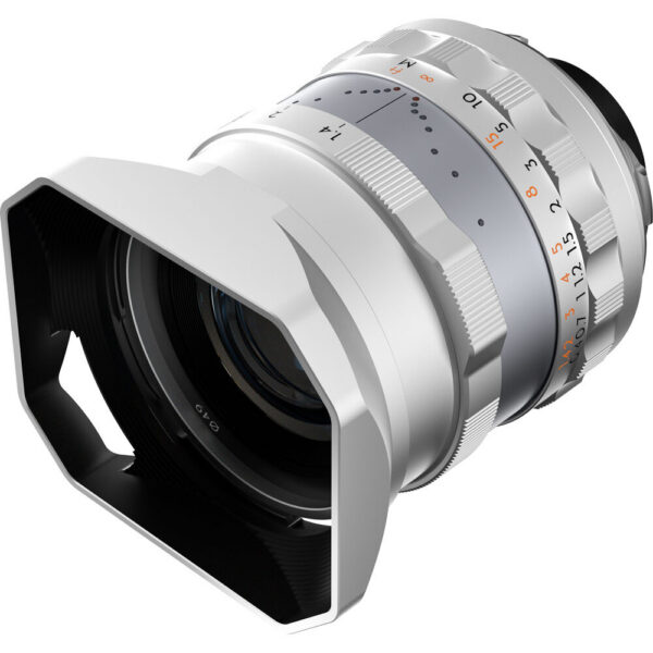 Thypoch Simera 28mm f/1.4 Type II Lens (Leica M, Silver) view 5