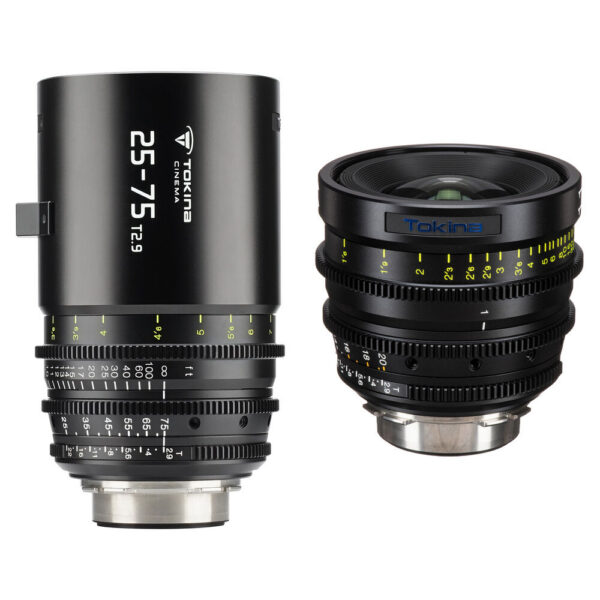 Tokina Cinema ATX 11-20mm & 25-75mm Zoom Kit (PL Mount) view 3