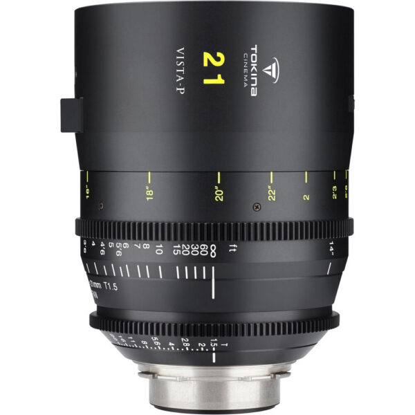 Tokina Cinema Vista-P 21mm T1.5 Prime Lens (ARRI PL, Feet)