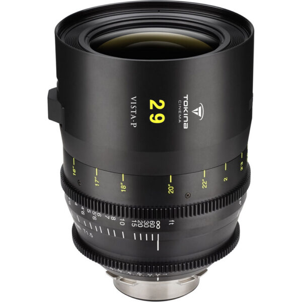 Tokina Cinema Vista-P 29mm T1.5 Prime Lens (ARRI PL, Feet) view 2