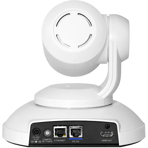 Vaddio PrimeSHOT 10 HDMI PTZ Camera (White, US, HDMI Extender) view 4