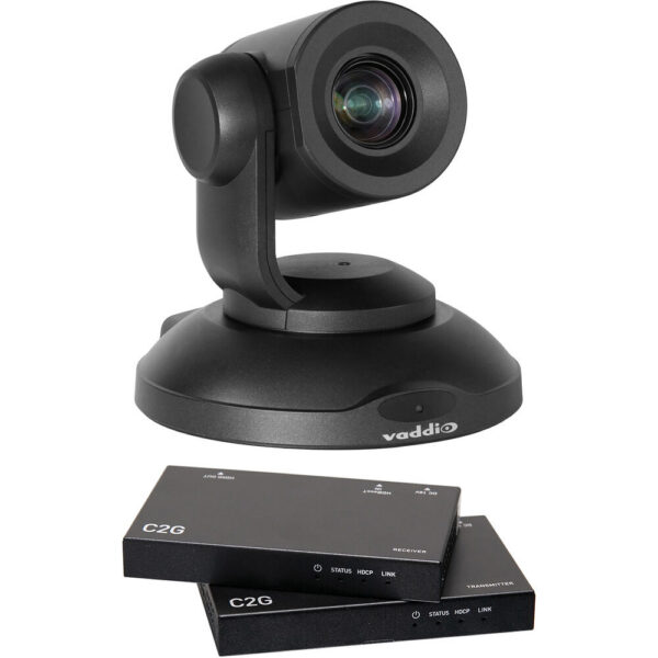 Vaddio PrimeSHOT 20 HDMI Camera with HDMI Extender Kit (Black)