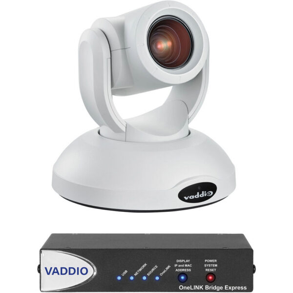 Vaddio RoboSHOT 20 UHD OneLINK Bridge Express System (White) view 3