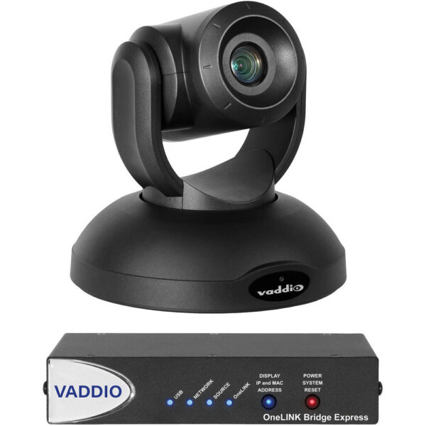 Vaddio RoboSHOT 40 UHD 4K OneLINK Bridge Express System (Black Camera) view 3