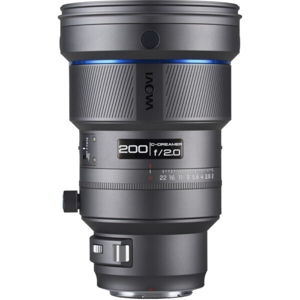 Venus Optics 200mm f/2 AF FF Telephoto Prime Lens (Nikon Z, Gray) view 4