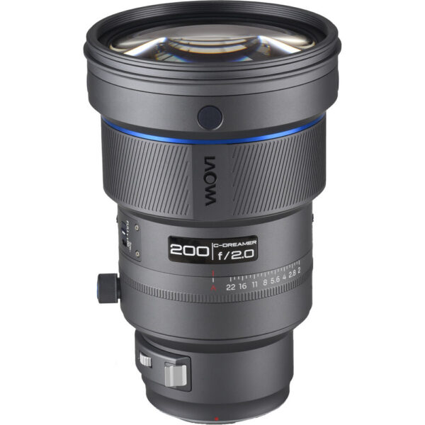 Venus Optics 200mm f/2 AF FF Telephoto Prime Lens (Nikon Z, Gray)