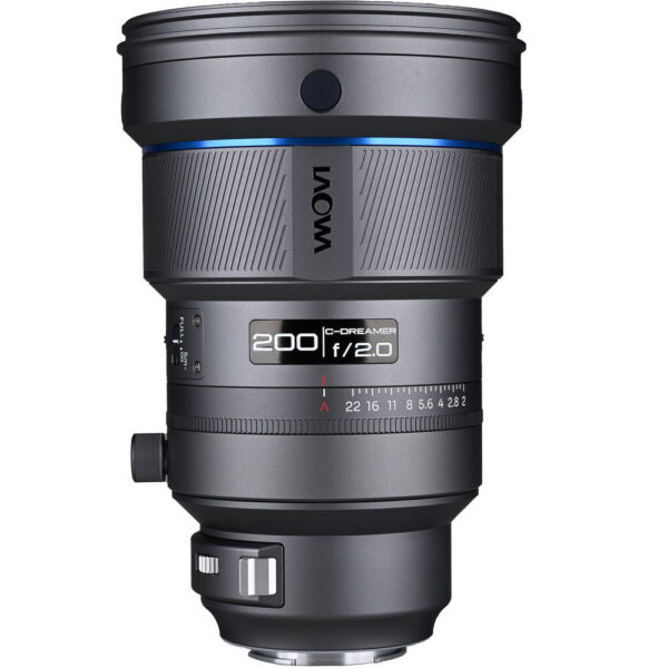 Venus Optics 200mm f/2 AF FF Telephoto Prime Lens (Sony E, Gray) view 4