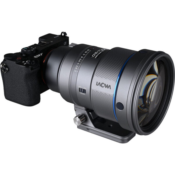 Venus Optics 200mm f/2 AF FF Telephoto Prime Lens (Sony E, Gray) view 6