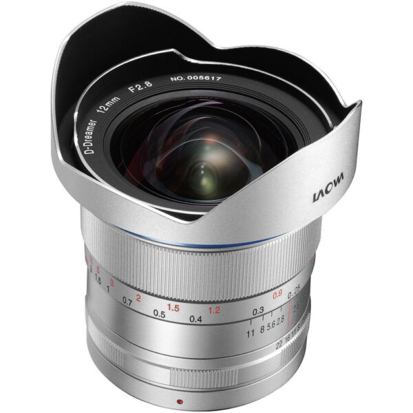 Venus Optics Laowa 12mm f/2.8 Zero-D Lens for Pentax K (Silver)