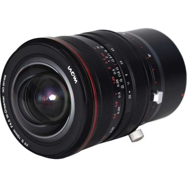 Venus Optics Laowa 15mm f/4.5R Zero-D Shift Lens for Leica L Mount view 2