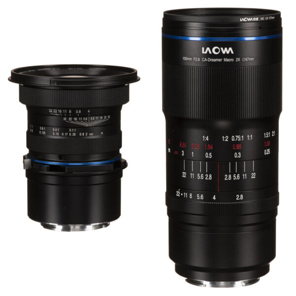 Venus Optics Laowa 15mm f/4 and 100mm f/2.8 Macro Lenses Kit for Sony E view 3