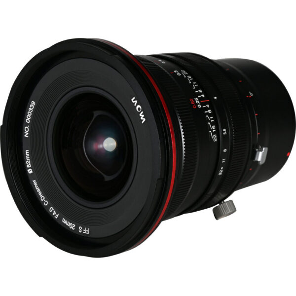 Venus Optics Laowa 20mm f/4 Zero-D Shift Lens for Canon RF view 3