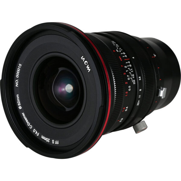 Venus Optics Laowa 20mm f/4 Zero-D Shift Lens for Sony E view 3