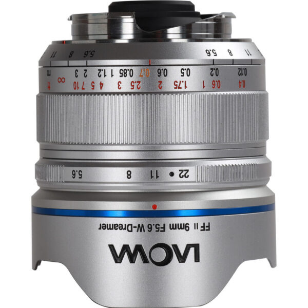 Venus Optics Laowa 9mm f/5.6 FF RL Lens for Leica M (Silver) view 2