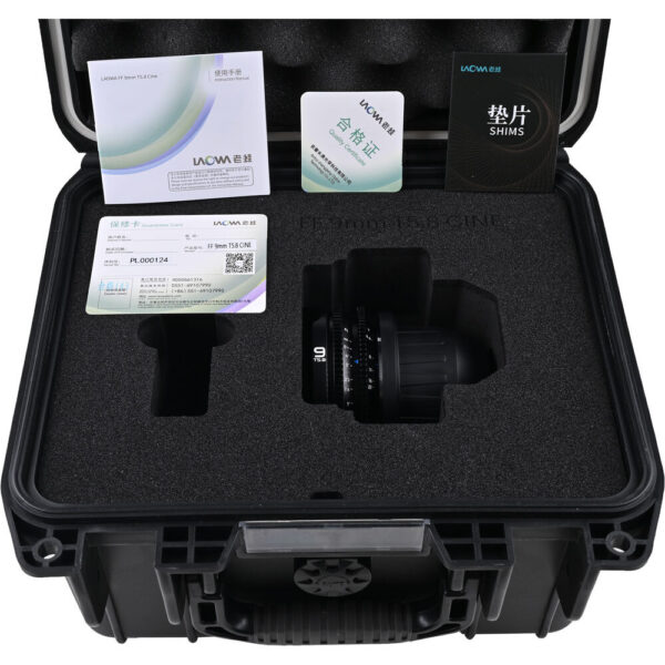 Venus Optics Laowa 9mm T5.8 Zero-D VV Cine Lens (ARRI PL) view 5