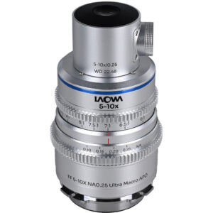 Venus Optics Laowa Aksen 17.5mm f/1.7 5-10x Ultra Macro APO Cine Lens with Coaxial Light Adapter (ARRI PL)