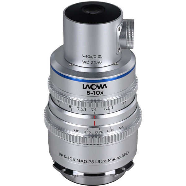 Venus Optics Laowa Aksen 17.5mm f/1.7 5-10x Ultra Macro APO Cine Lens with Coaxial Light Adapter (ARRI PL)