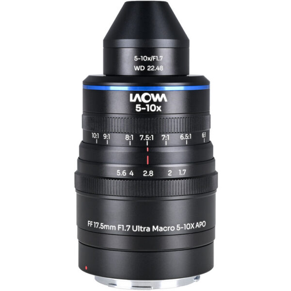 Venus Optics Laowa Aksen 17.5mm f/1.7 5-10x Ultra Macro APO Lens (Canon EF) view 4