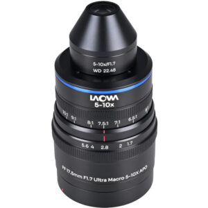 Venus Optics Laowa Aksen 17.5mm f/1.7 5-10x Ultra Macro APO Lens (Canon EF)