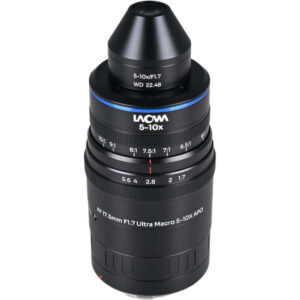 Venus Optics Laowa Aksen 17.5mm f/1.7 5-10x Ultra Macro APO Lens (Canon RF)