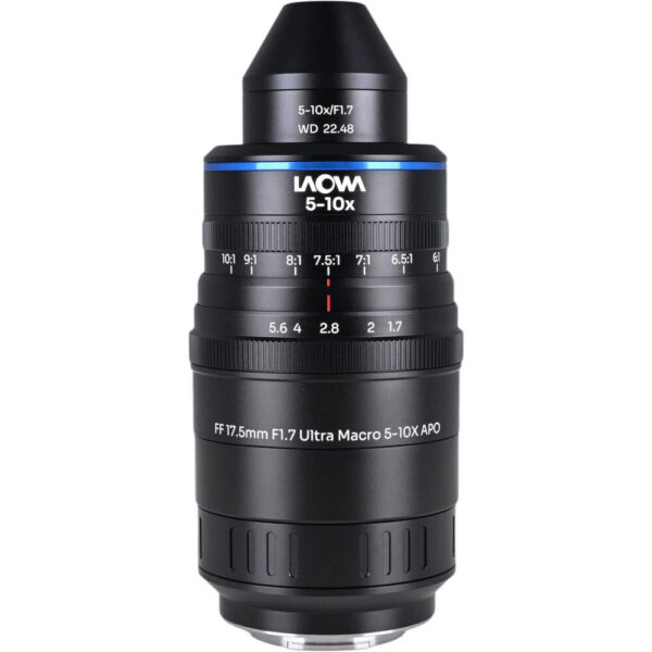 Venus Optics Laowa Aksen 17.5mm f/1.7 5-10x Ultra Macro APO Lens (FUJIFILM X) view 4