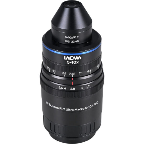 Venus Optics Laowa Aksen 17.5mm f/1.7 5-10x Ultra Macro APO Lens (FUJIFILM X)