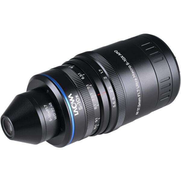 Venus Optics Laowa Aksen 17.5mm f/1.7 5-10x Ultra Macro APO Lens (L-Mount) view 3