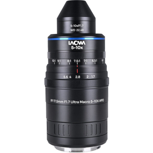 Venus Optics Laowa Aksen 17.5mm f/1.7 5-10x Ultra Macro APO Lens (L-Mount) view 4
