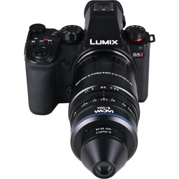 Venus Optics Laowa Aksen 17.5mm f/1.7 5-10x Ultra Macro APO Lens (L-Mount) view 5