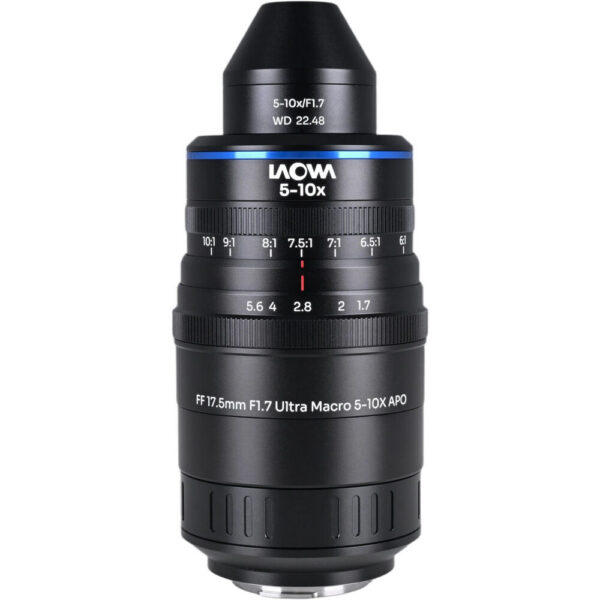 Venus Optics Laowa Aksen 17.5mm f/1.7 5-10x Ultra Macro APO Lens (Micro Four Thirds) view 4