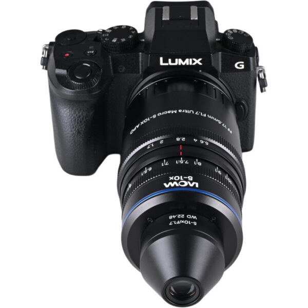 Venus Optics Laowa Aksen 17.5mm f/1.7 5-10x Ultra Macro APO Lens (Micro Four Thirds) view 5