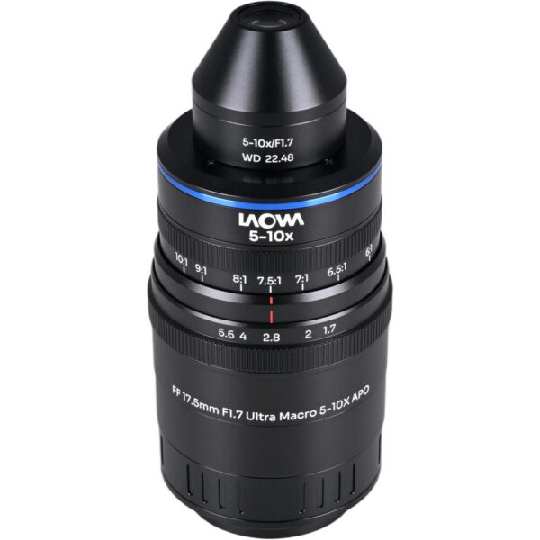 Venus Optics Laowa Aksen 17.5mm f/1.7 5-10x Ultra Macro APO Lens (Micro Four Thirds)