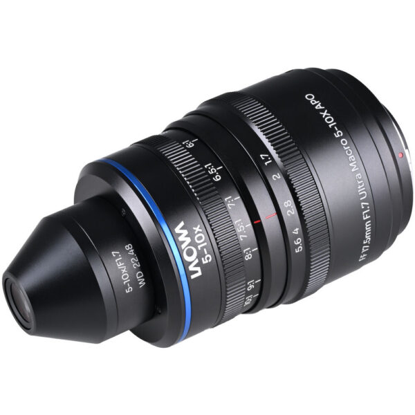 Venus Optics Laowa Aksen 17.5mm f/1.7 5-10x Ultra Macro APO Lens (Nikon F) view 3