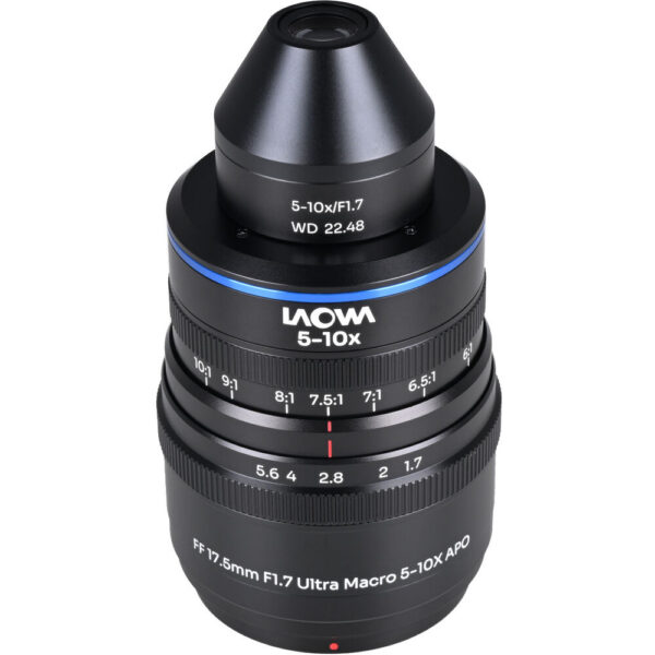 Venus Optics Laowa Aksen 17.5mm f/1.7 5-10x Ultra Macro APO Lens (Nikon F)