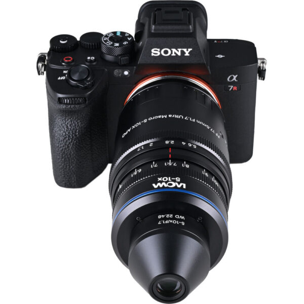 Venus Optics Laowa Aksen 17.5mm f/1.7 5-10x Ultra Macro APO Lens (Sony E) view 5
