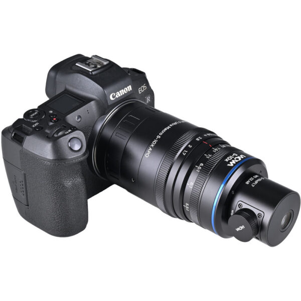 Venus Optics Laowa Aksen 17.5mm f/1.7 5-10x Ultra Macro APO Lens with Coaxial Illumination (Canon RF) view 6