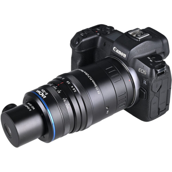 Venus Optics Laowa Aksen 17.5mm f/1.7 5-10x Ultra Macro APO Lens with Coaxial Illumination (Canon RF) view 7