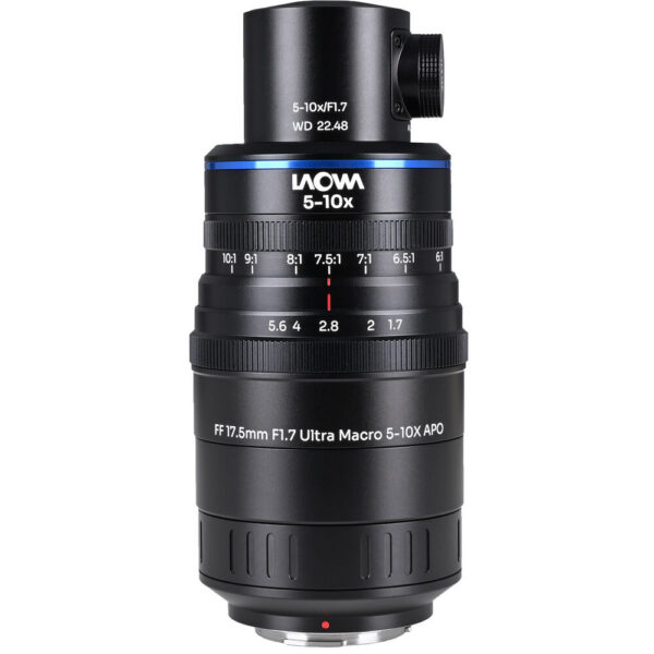 Venus Optics Laowa Aksen 17.5mm f/1.7 5-10x Ultra Macro APO Lens with Coaxial Illumination (Micro Four Thirds) view 4