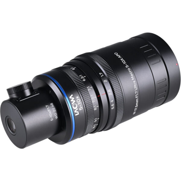 Venus Optics Laowa Aksen 17.5mm f/1.7 5-10x Ultra Macro APO Lens with Coaxial Illumination (Nikon Z) view 3