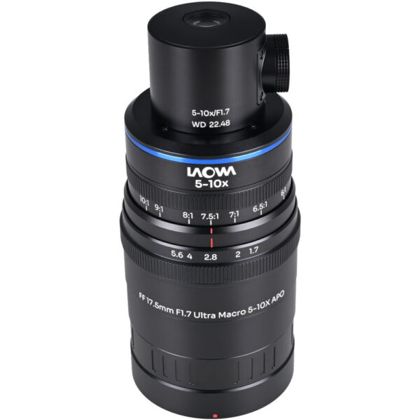 Venus Optics Laowa Aksen 17.5mm f/1.7 5-10x Ultra Macro APO Lens with Coaxial Illumination (Nikon Z)