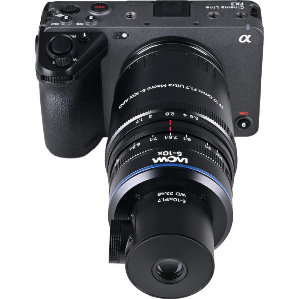Venus Optics Laowa Aksen 17.5mm f/1.7 5-10x Ultra Macro APO Lens with Coaxial Illumination (Sony E) view 5