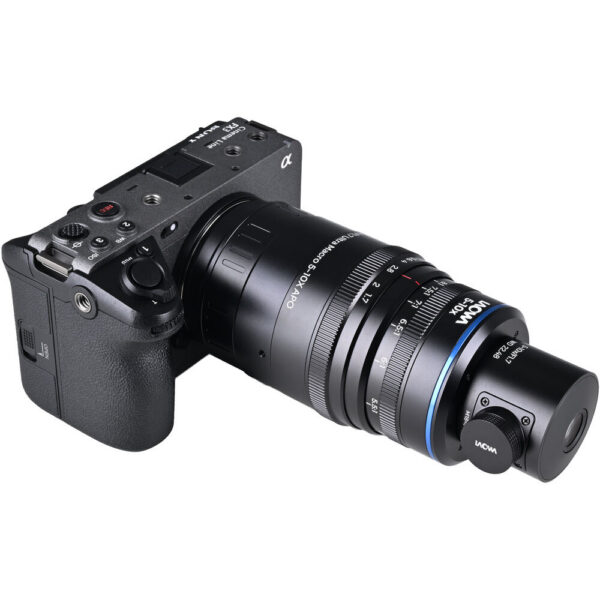 Venus Optics Laowa Aksen 17.5mm f/1.7 5-10x Ultra Macro APO Lens with Coaxial Illumination (Sony E) view 6