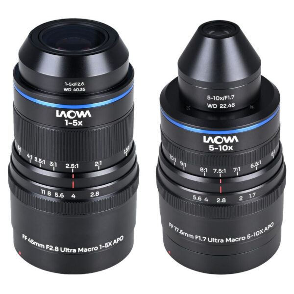 Venus Optics Laowa Aksen 45mm and 17.5mm Ultra Macro APO Lenses Bundle (Canon EF) view 3