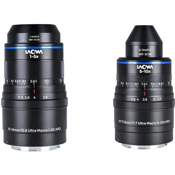 Venus Optics Laowa Aksen 45mm and 17.5mm Ultra Macro APO Lenses Bundle (Canon EF) view 6